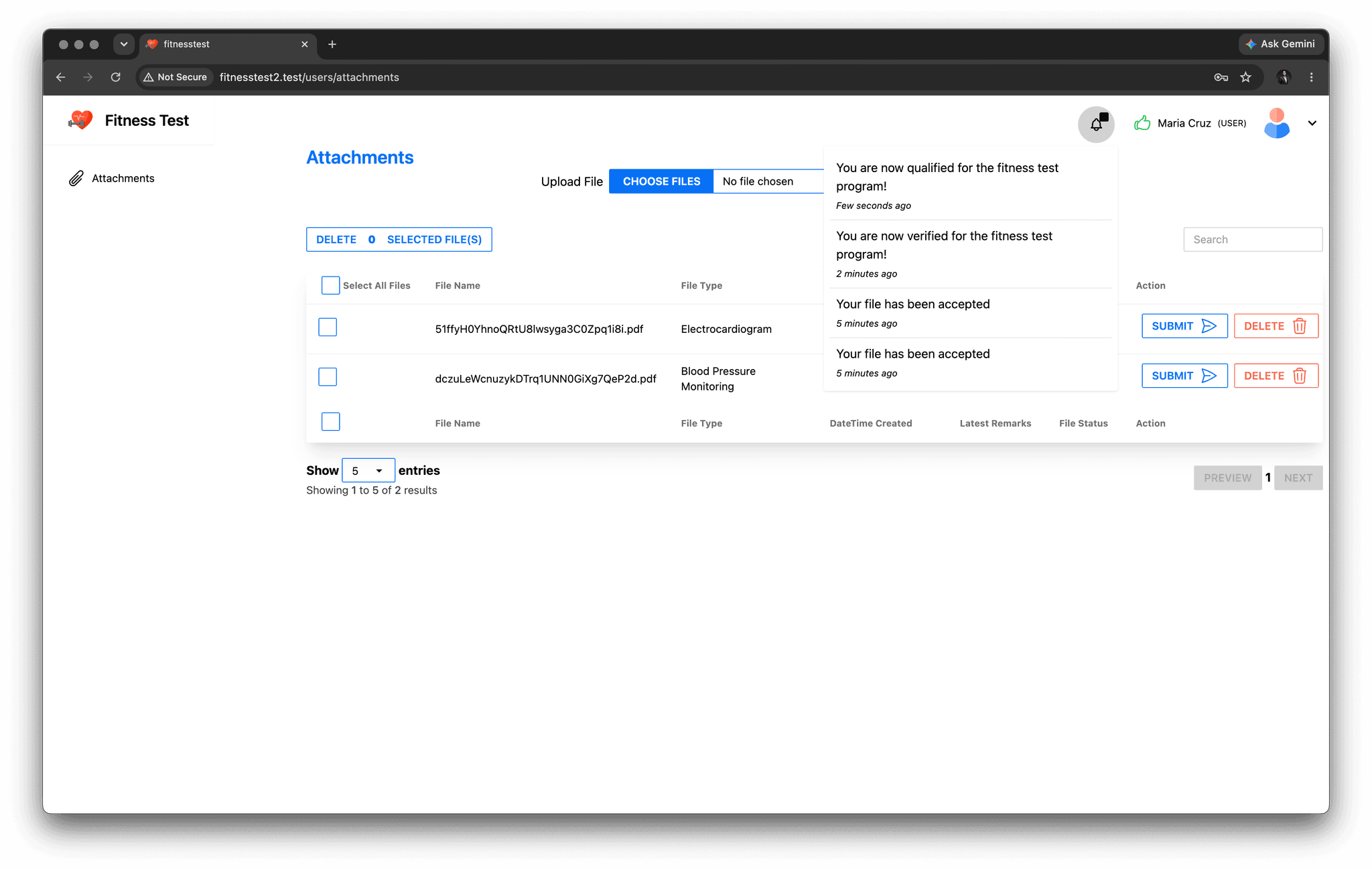 Notifications (Realtime)