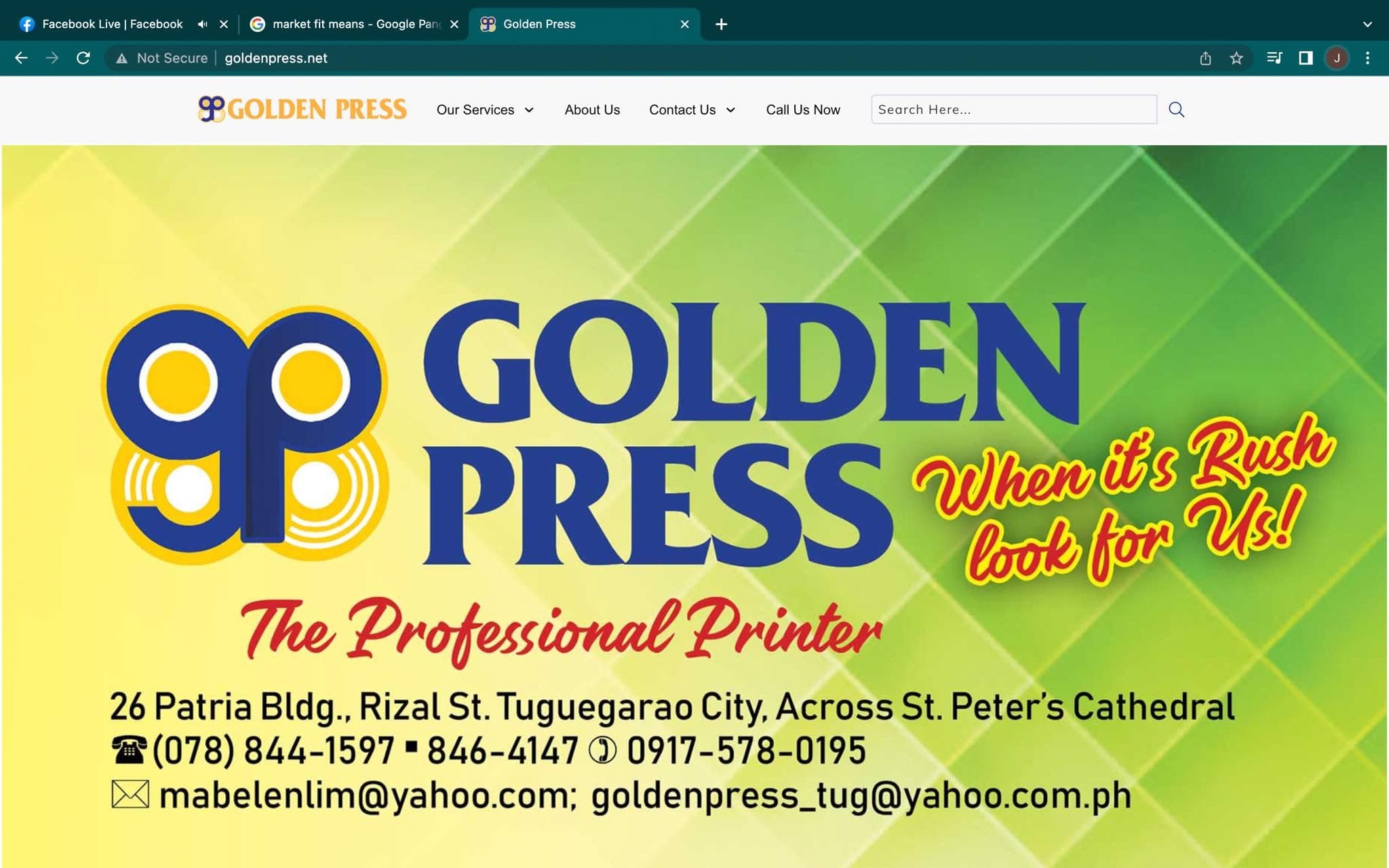 Landing Page